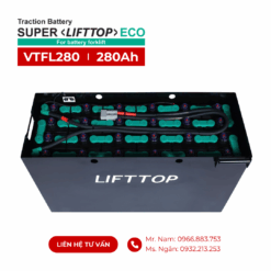 Ắc quy xe nâng LIFTTOP 48V - VTFL280 (280Ah)